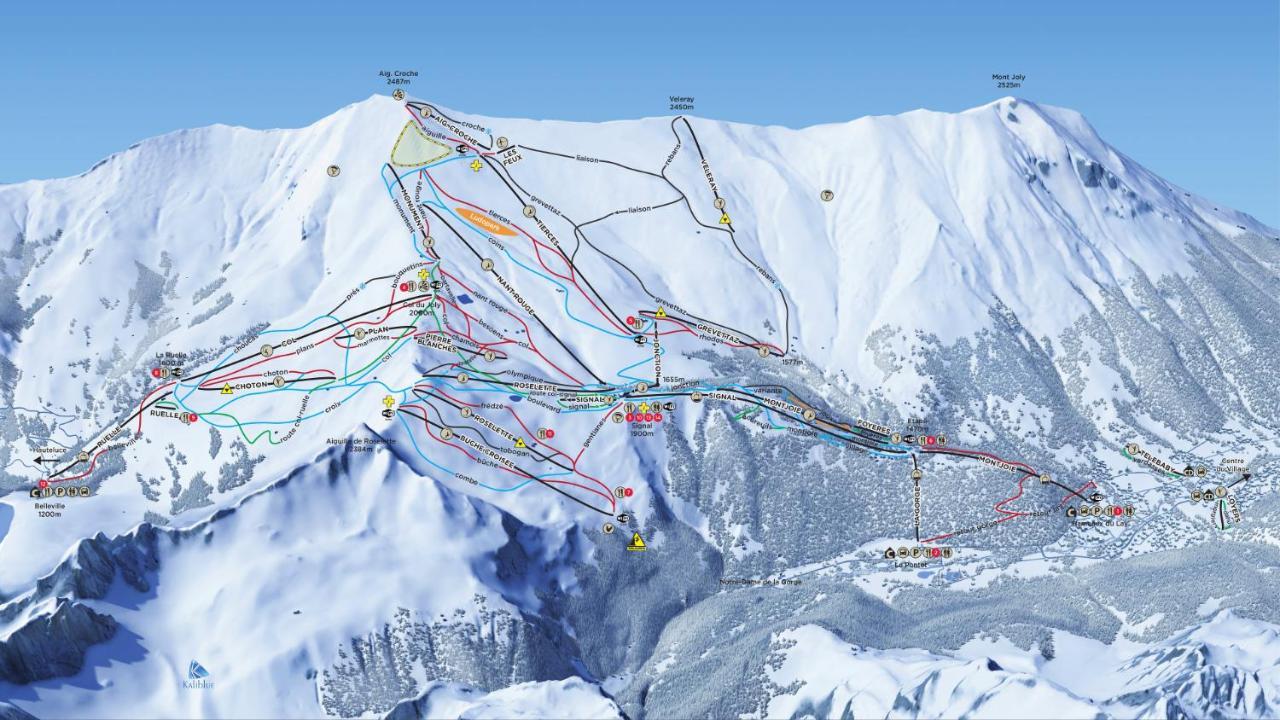 Apartmán Le Bionnassay Les Contamines-Montjoie Exteriér fotografie